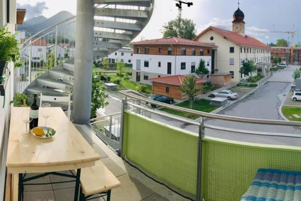 Topmodernes Studio - Sommer Im Bayerischen Inntal Brannenburg Exteriör bild